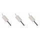Gløderør / Eltænder til pilleovne ComfortBilt, Edilkamin og andre, total længde 66 mm, 90 - 100W til 24 Volt AC - x3 | Gløderør til pilleovn | Reservedele til Pilleovn |