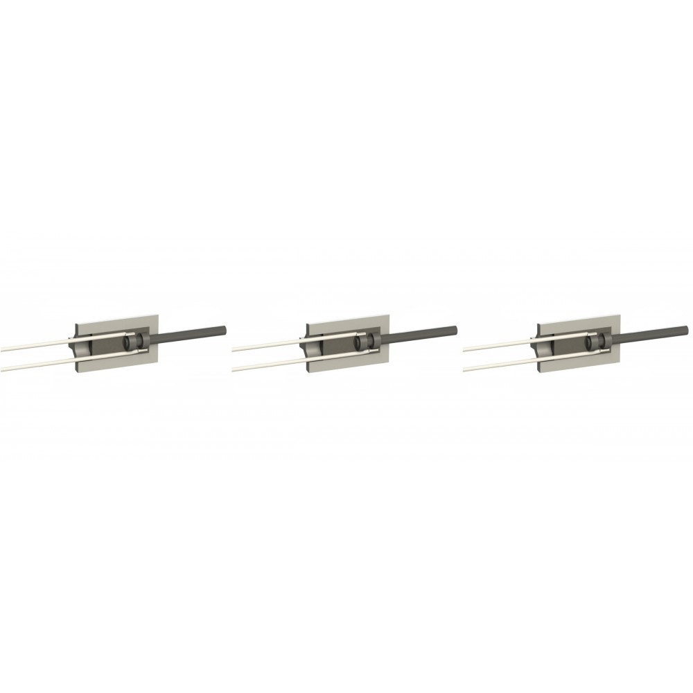 Gløderør / Eltænder til pilleovne Eco Spar, BURNiT, total længde 65 mm, 95W til 24V - x3