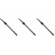 Gløderør / Eltænder til pilleovne Palladio og andre, samlet længde 145 mm, 250W - x3 | Gløderør til pilleovn | Reservedele til Pilleovn |