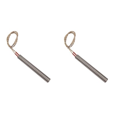 Gløderør / Eltænder til pilleovne Arce, Cadel, Eurofiamma, Eurosteack m.fl., total længde 101mm, 300W - x2 - Produktsammenligning