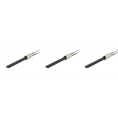 Gløderør / Eltænder til pilleovne Eco Spar, BURNiT, MCZ, Edilkamin, Lopi og andre, total længde 122mm, 120W til 24V - x3 - Gløderør til pilleovn