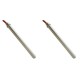 Gløderør / Eltænder til pilleovne Alfa Plam, Palazzetti, Biasi, Olimpia Splendid, Olsberg Libera, Royal, Thermorossi m.fl., samlet længde 160 mm, 350W - x2 | Gløderør til pilleovn | Reservedele til Pilleovn |